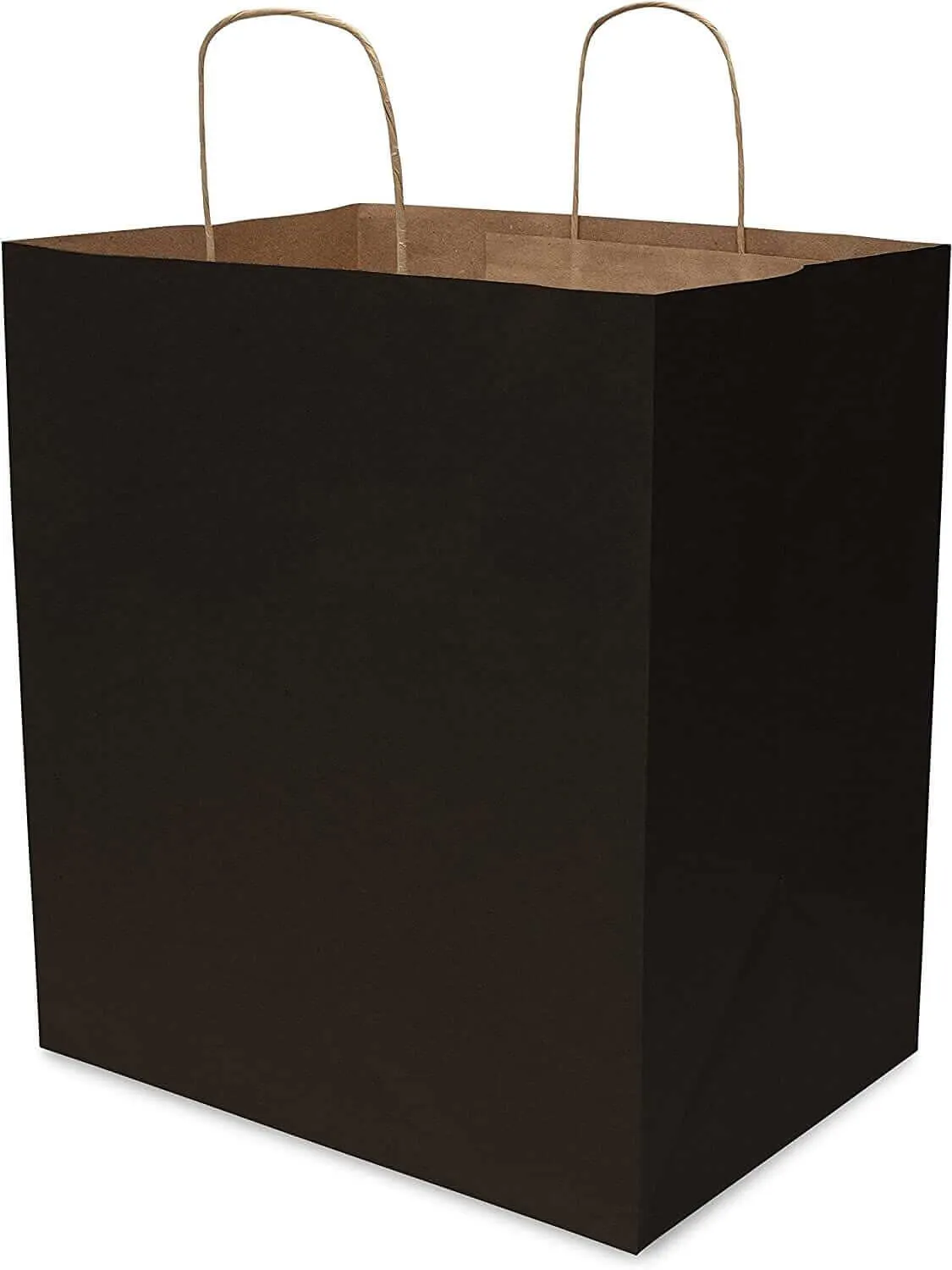 14x10x16.75 Black Paper Bags with Handles