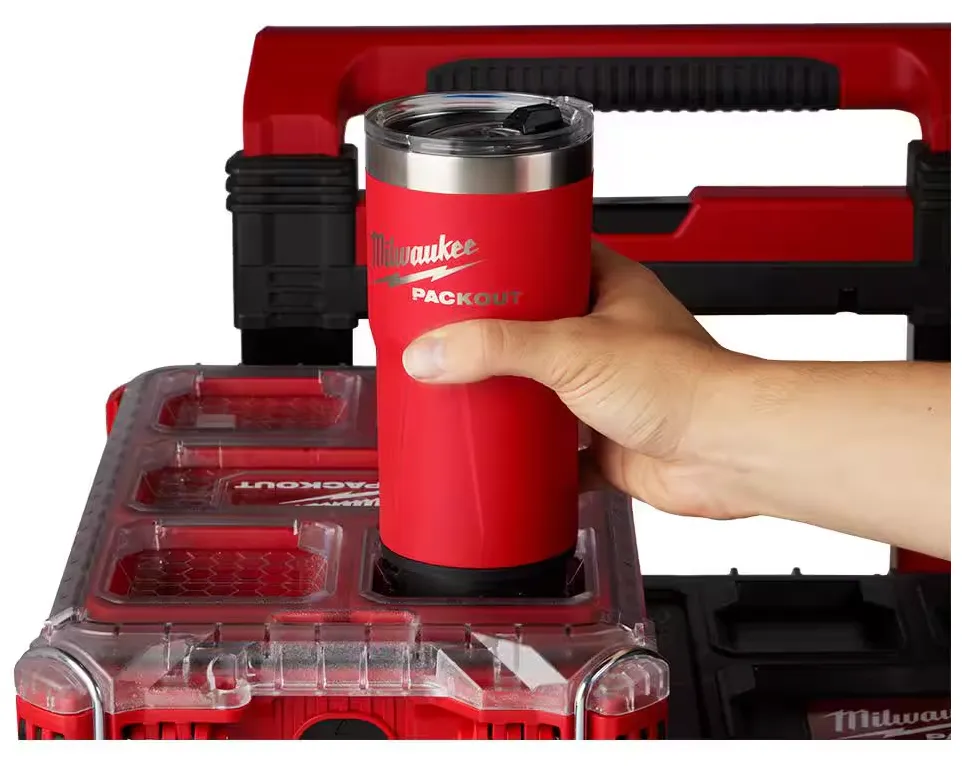 48-22-8392R Milwaukee PACKOUT 20oz Tumbler - Red