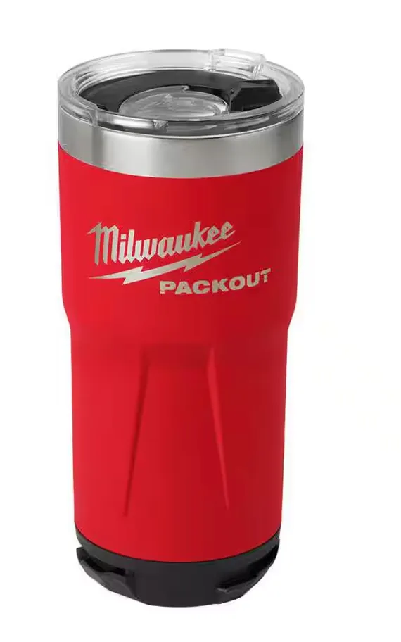 48-22-8392R Milwaukee PACKOUT 20oz Tumbler - Red