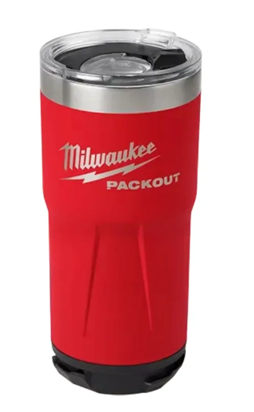 48-22-8392R Milwaukee PACKOUT 20oz Tumbler - Red