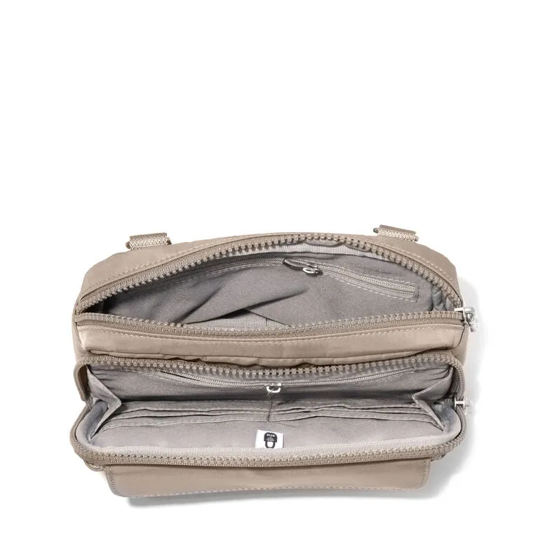 Baggallini Modern Double Zip Crossbody