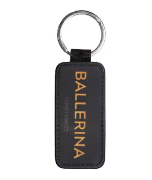 Ballerina Glitter Keychain