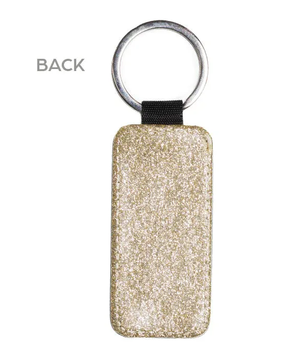 Ballerina Glitter Keychain