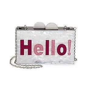 Bari Lynn Acrylic Box Bag