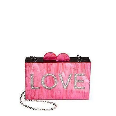 Bari Lynn Acrylic Box Bag