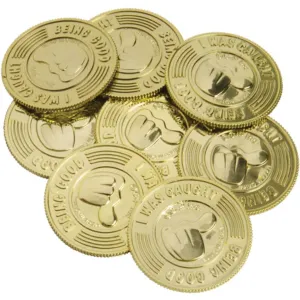 Being Good Plastic Coins