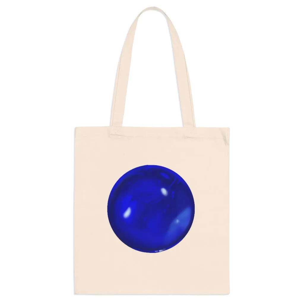 Blue Orb Tote Bag