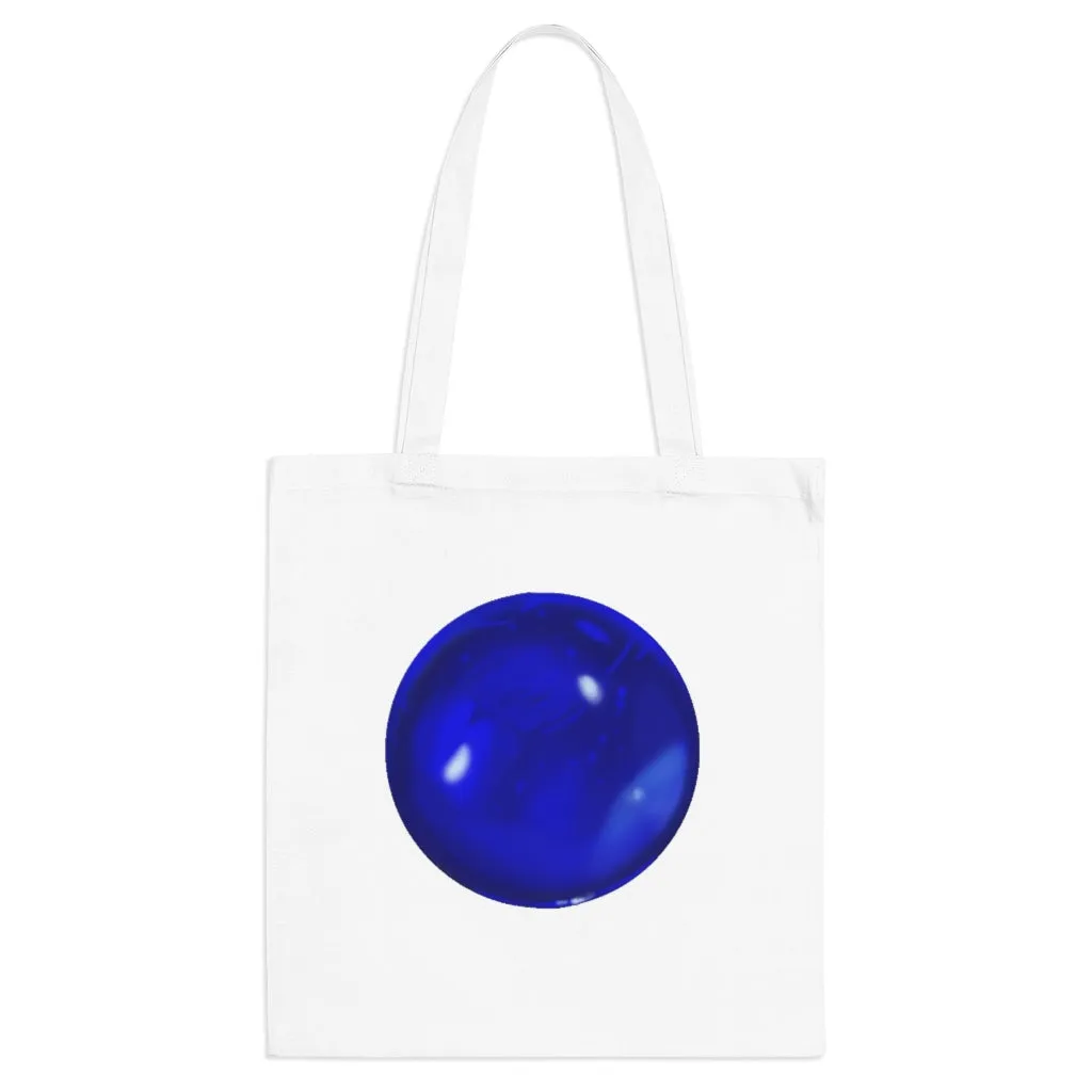 Blue Orb Tote Bag