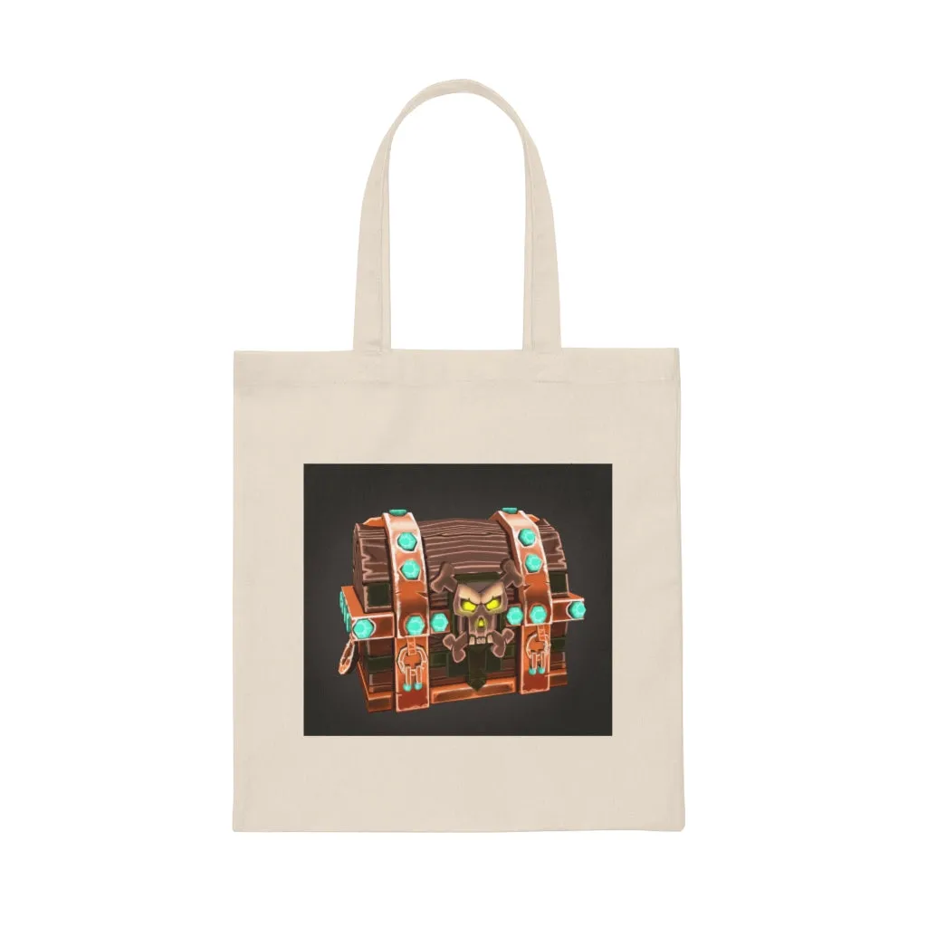 Bone Chest Canvas Tote Bag