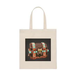 Bone Chest Canvas Tote Bag