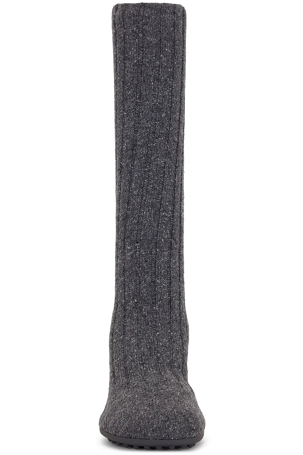 Boots Bottega Veneta Atomic Wool Sock, anthracite