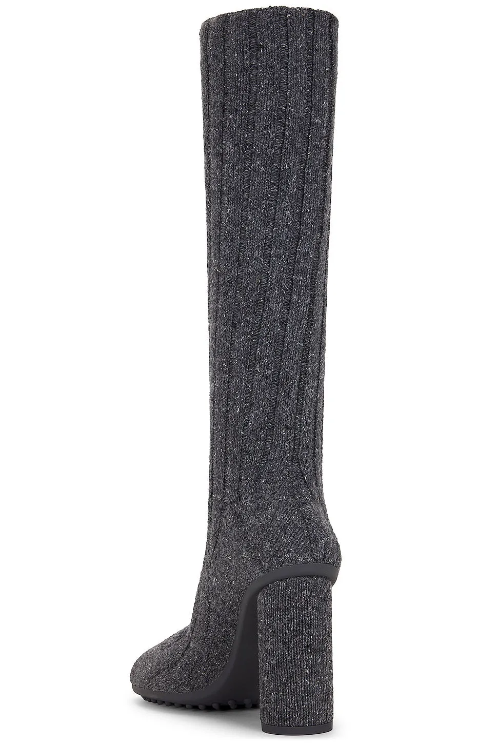 Boots Bottega Veneta Atomic Wool Sock, anthracite