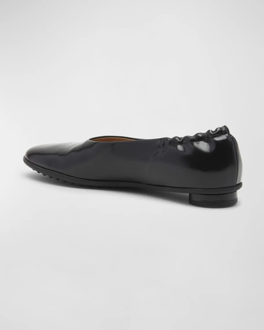 Bottega Veneta Atomic leather ballerinas in lambskin