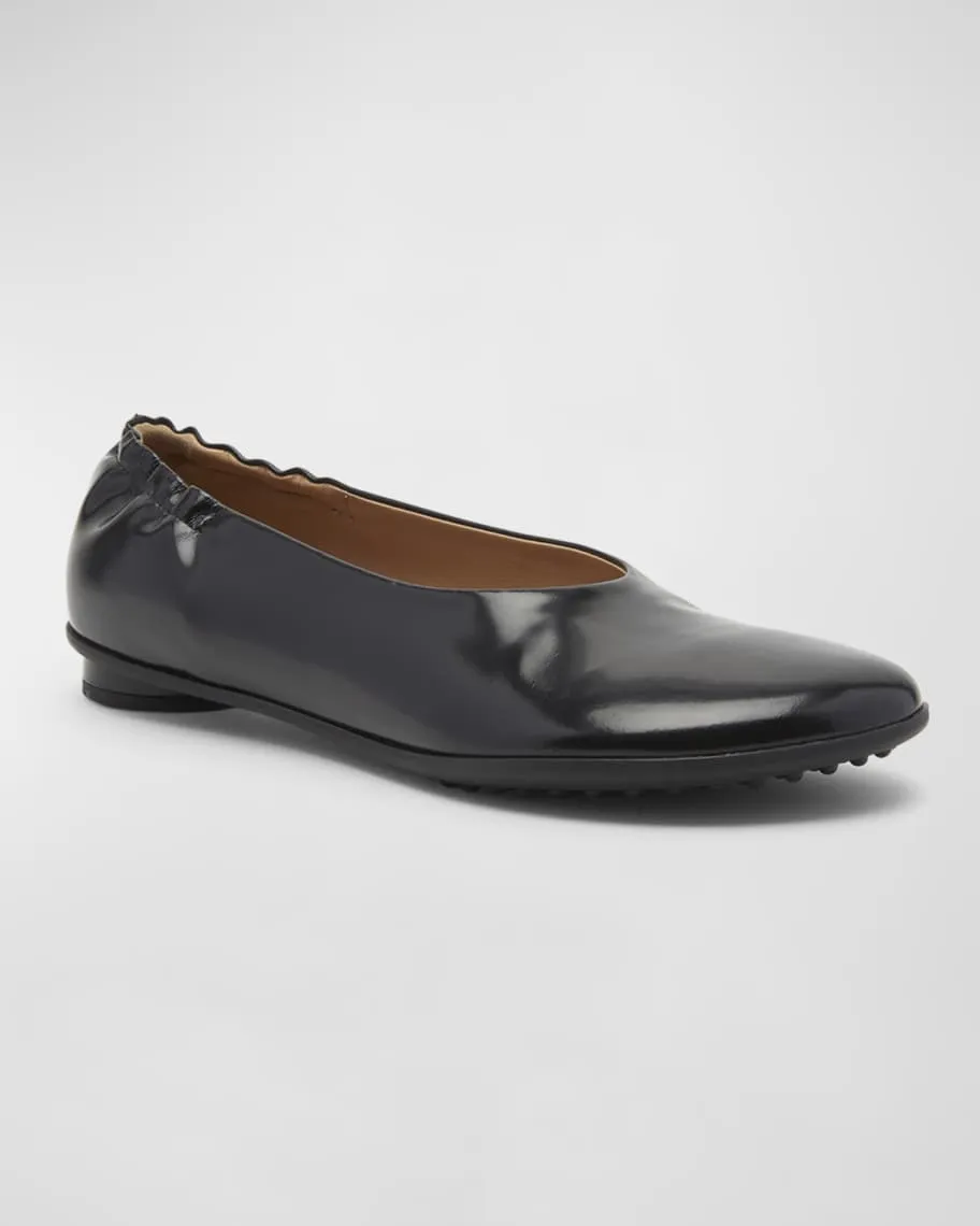 Bottega Veneta Atomic leather ballerinas in lambskin