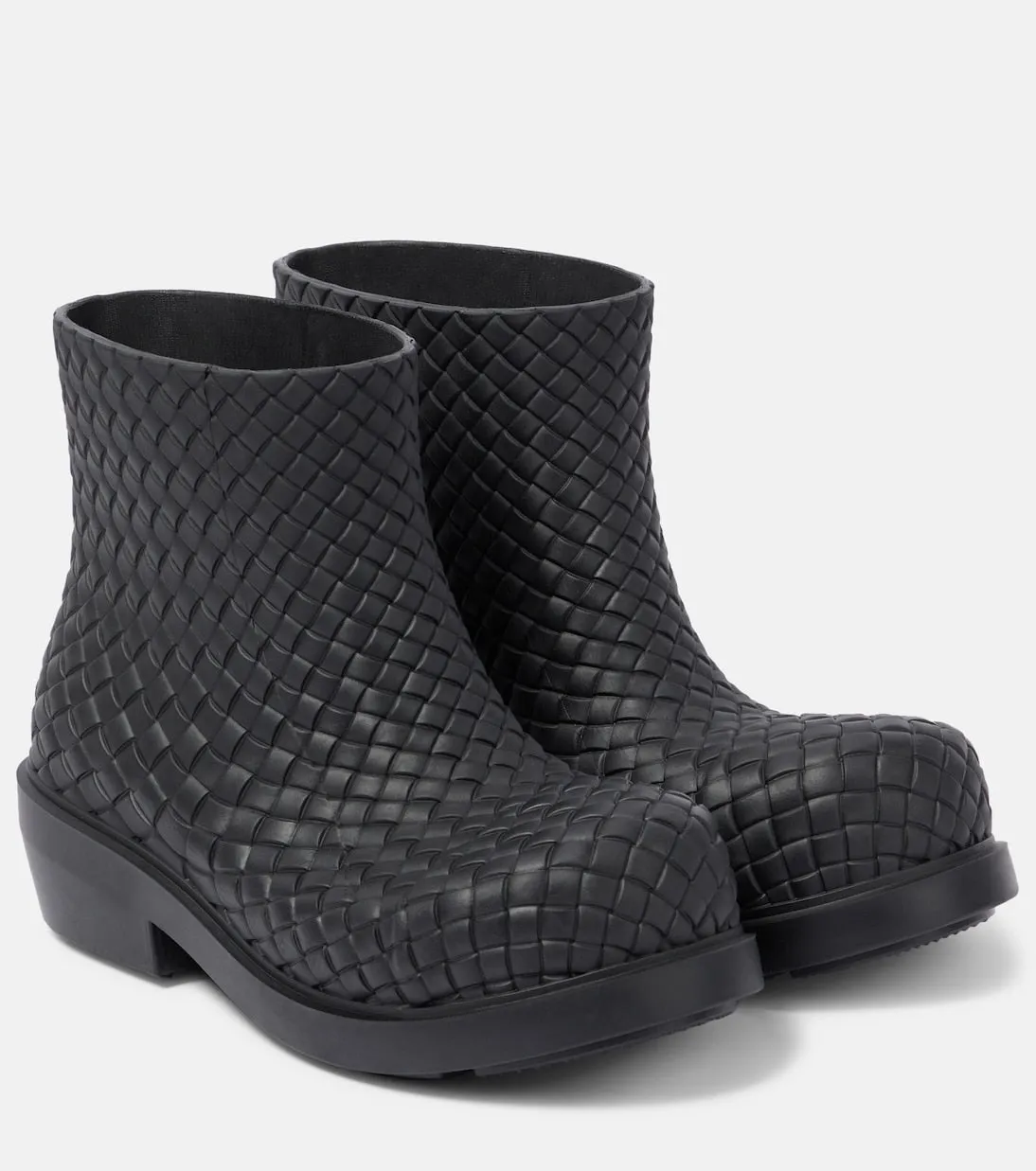 Bottega Veneta fireman ankle boots, black