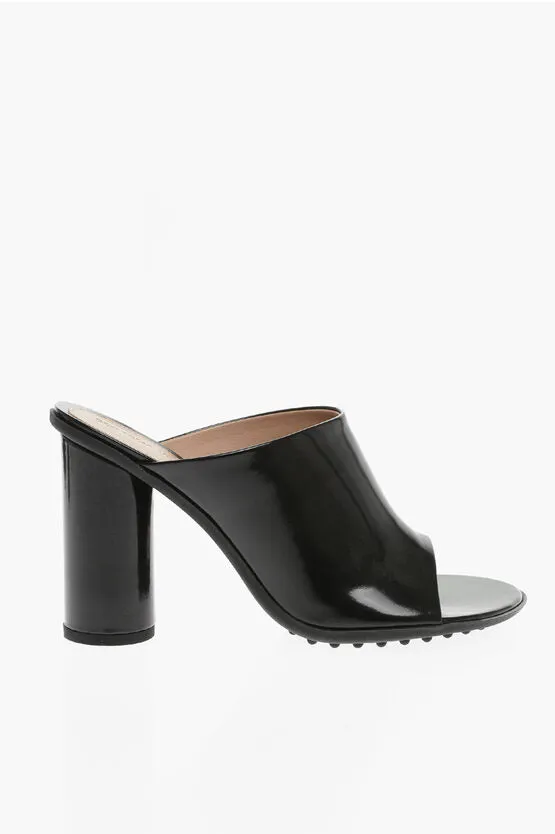 Bottega Veneta Leather ATOMIC Mules Heel