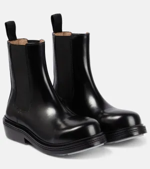 Bottega Veneta leather Chelsea boots, black