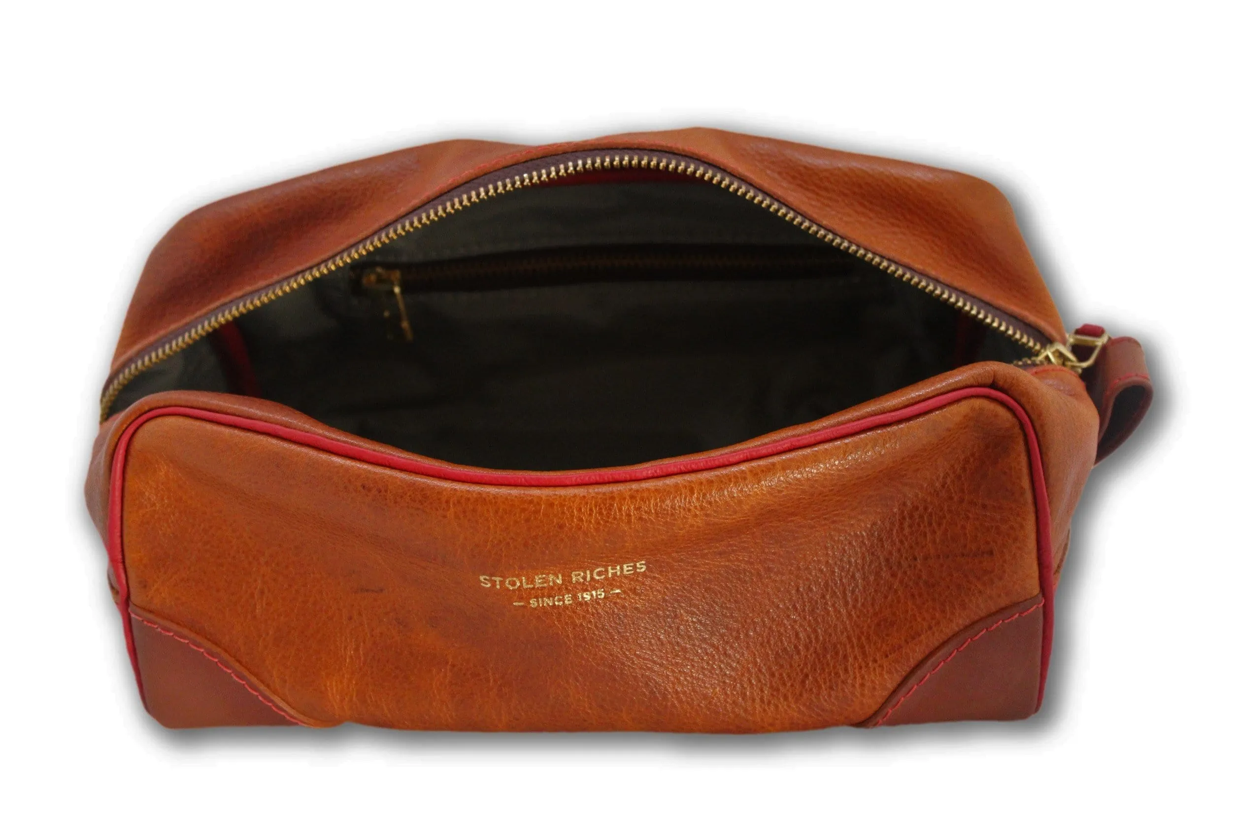 Brown Dopp Bag