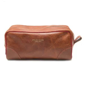 Brown Dopp Bag