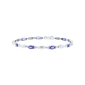 Celine Sapphire and Diamond Bracelet