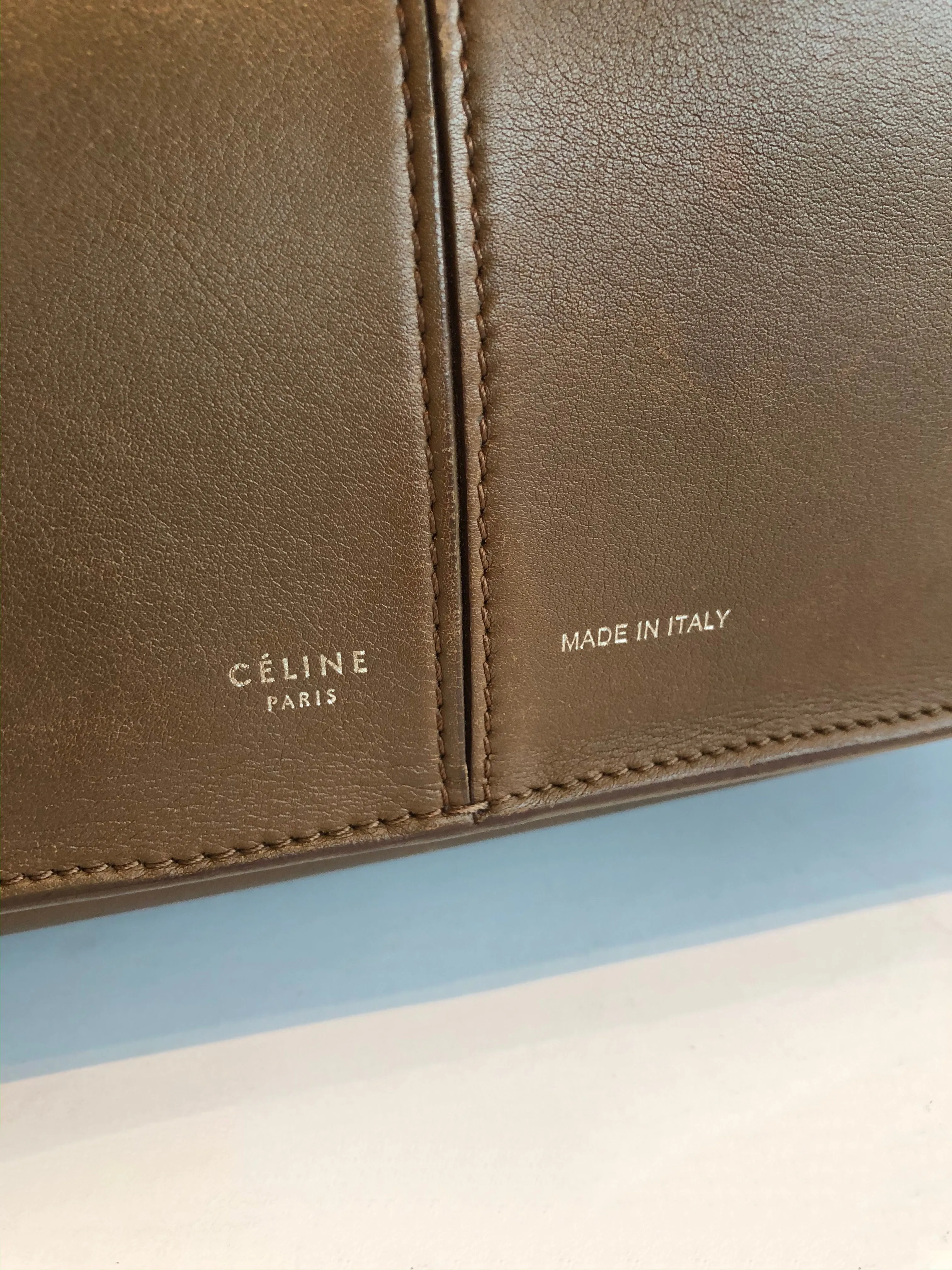 Céline Tri-fold Shoulder Bag