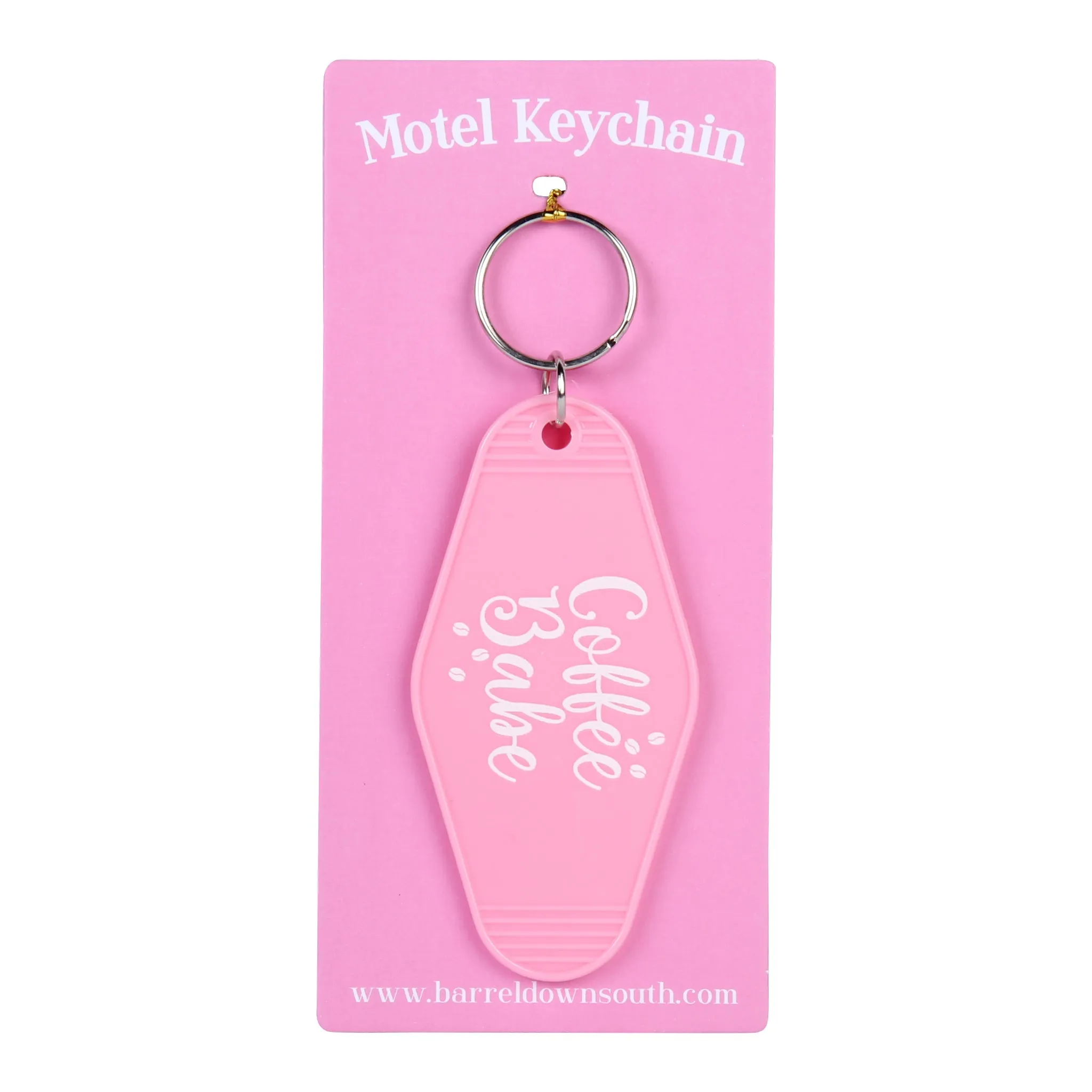 Coffee Babe Hotel Motel Key Chain