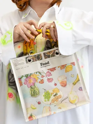 Couture Planet - “Food   Wine" Bag