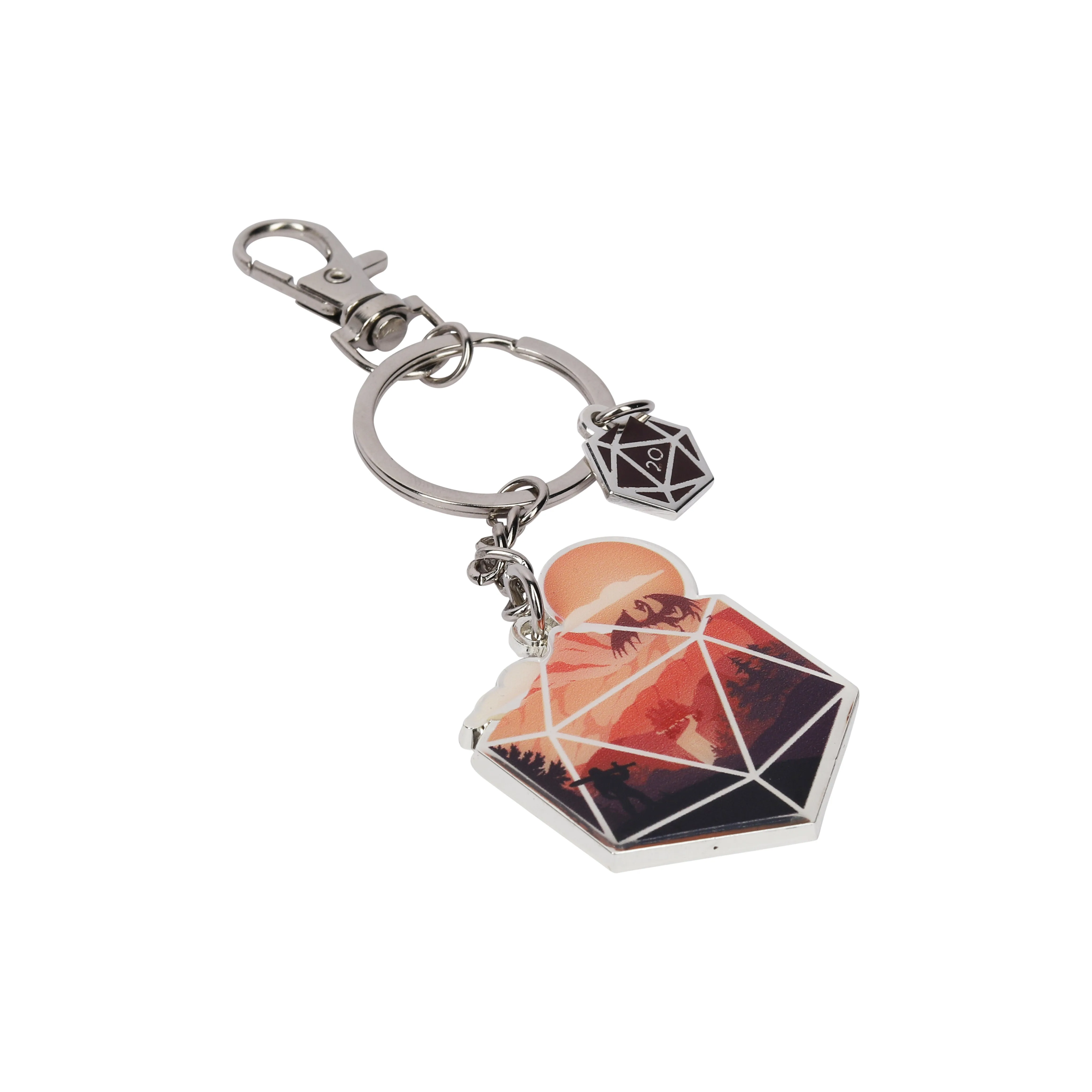 D20 Hero Keychain