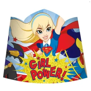 DC Super Hero Girls Paper Tiaras 8pk