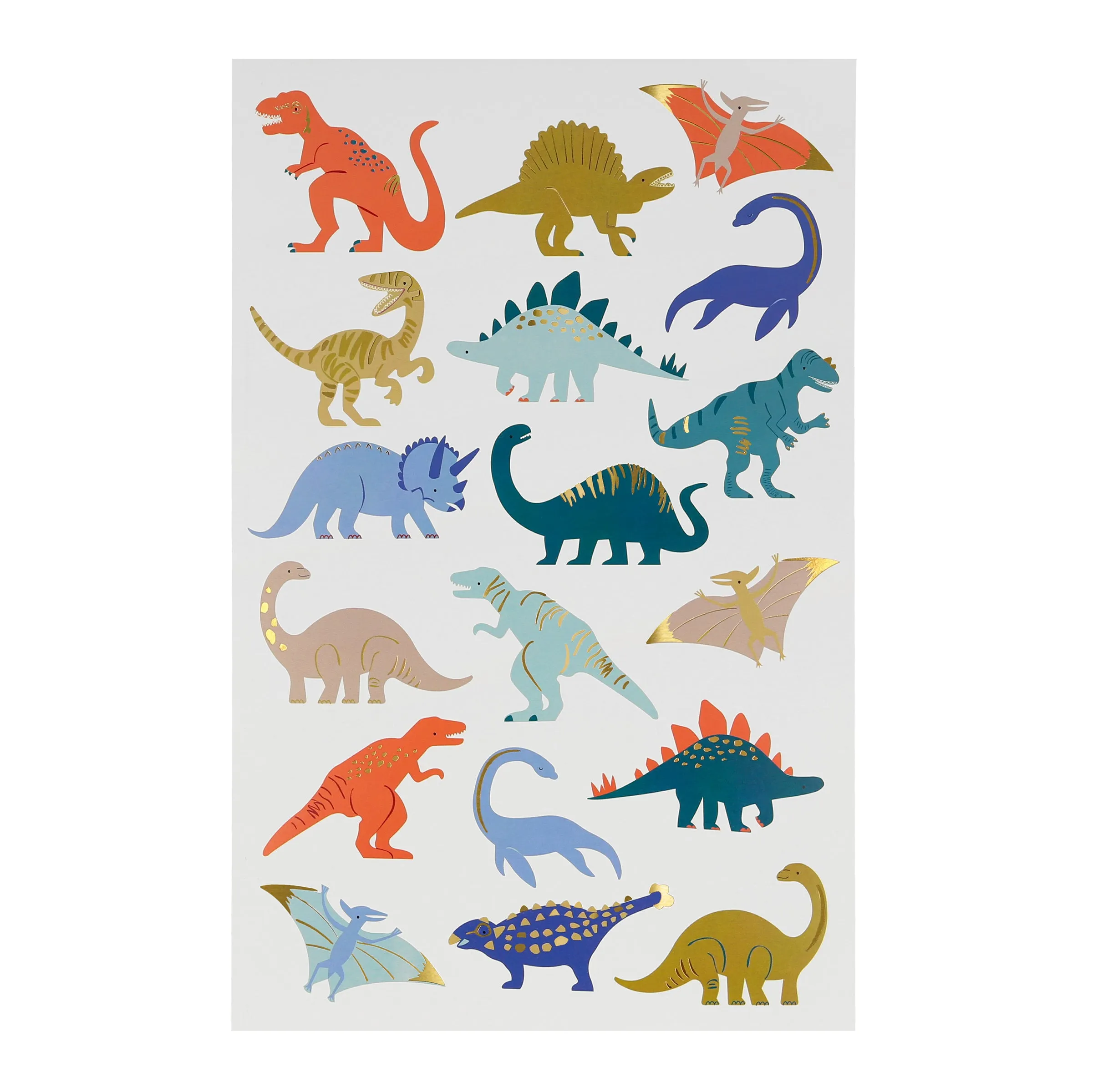 Dinosaurs Tattoo Sheets (x 2 sheets)