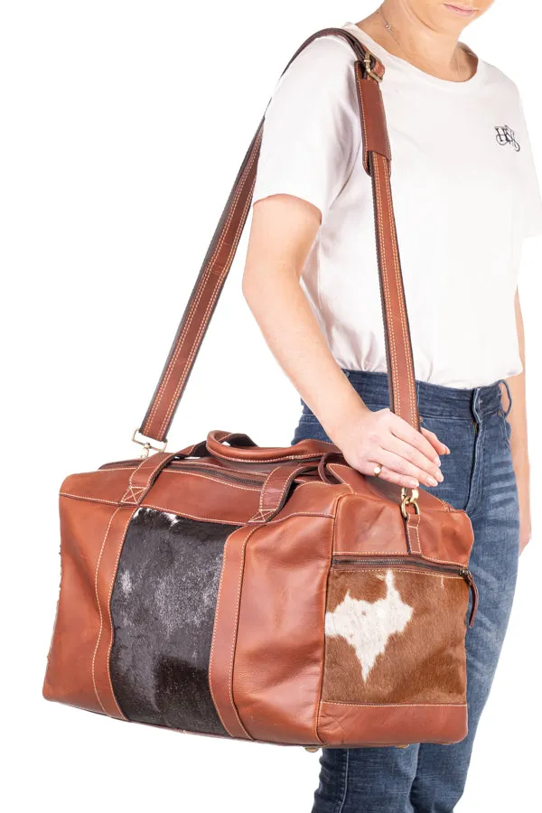 Duffle - Leather & Hide Feature Panels DHL04