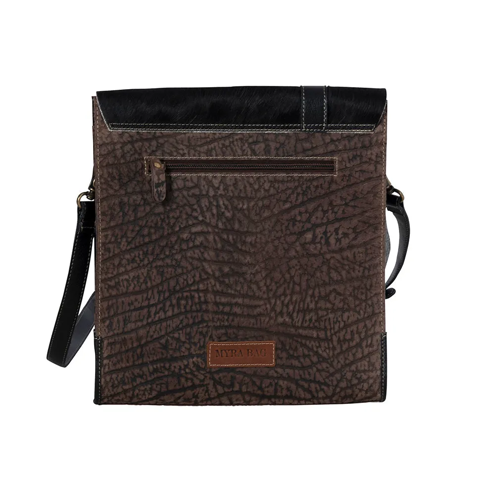 East Fork Ranch Leather & Hairon Bag