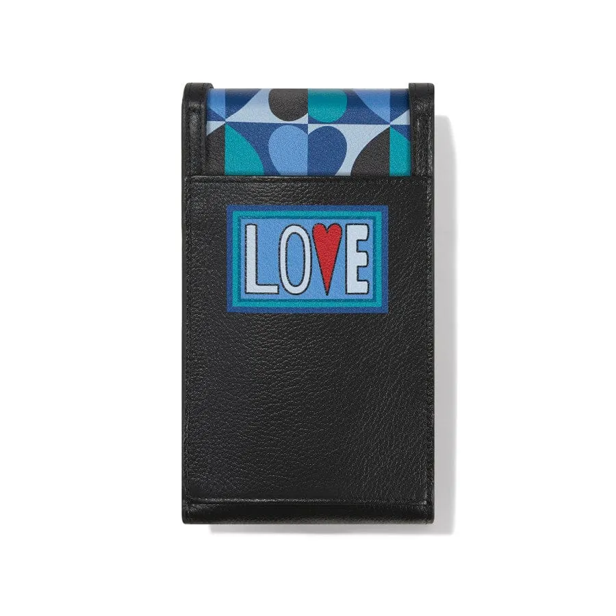 Fashionista Moody Blue Phone Organizer