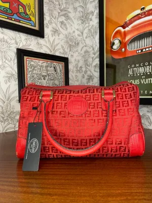 Fendi Red Handbag