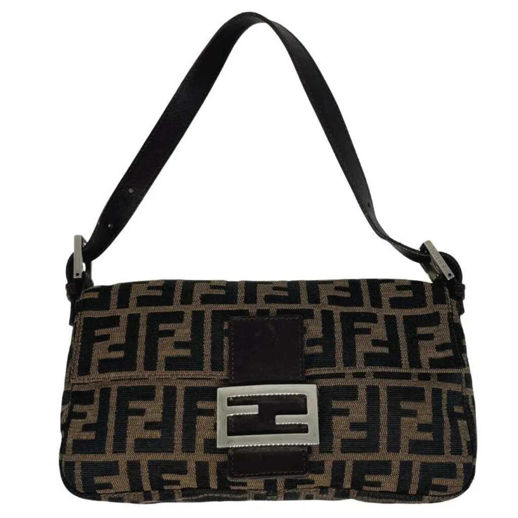 Fendi Zucca Baguette Bag