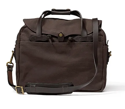 Filson Briefcase Computer Bag - Brown