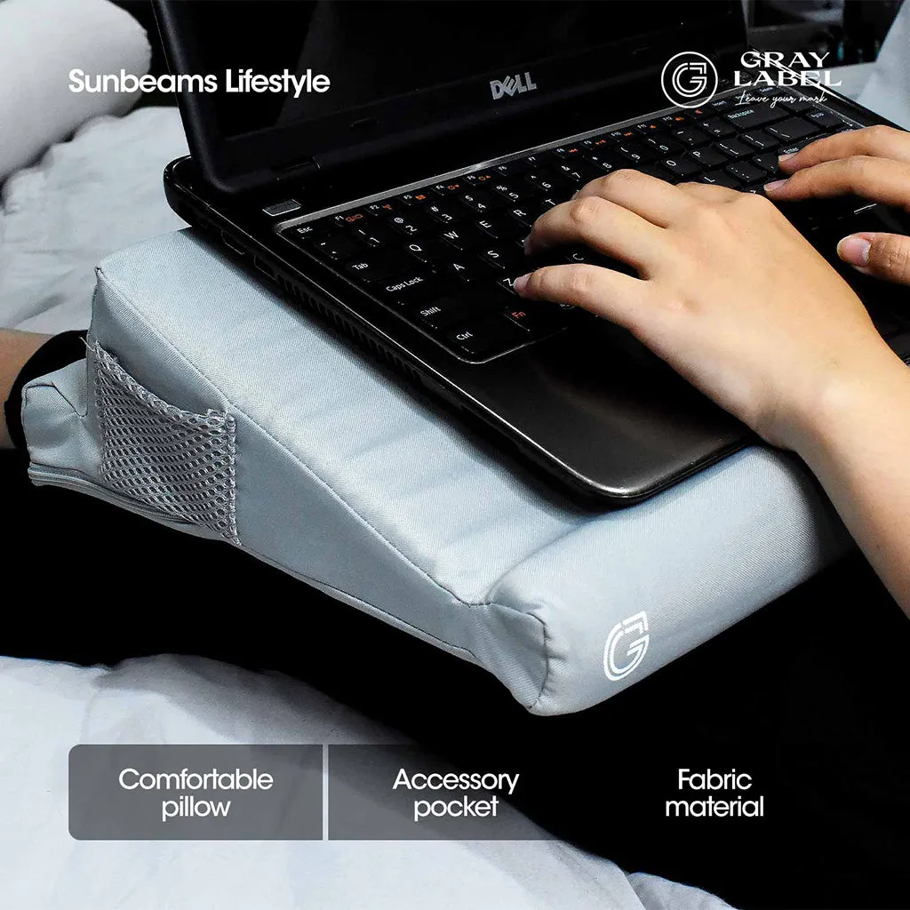 GRAY LABEL Premium Laptop Pillow Memory Foam