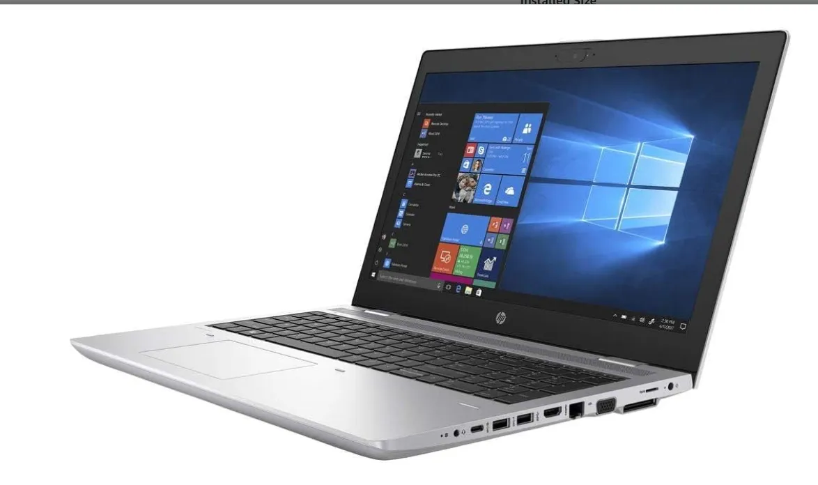 HP ProBook 650 G5 15.6" Laptop, Intel Core i5-8365U, 16GB DDR4 RAM, 1TB SSD with Windows 11