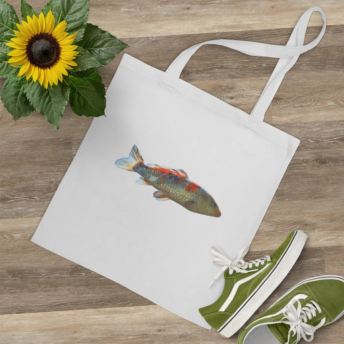 Koi Fish Tote Bag