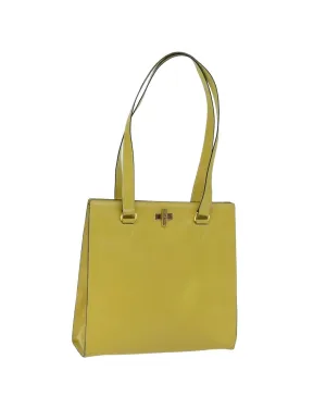 Leather Tote Bag with Handles and Spacious Interior