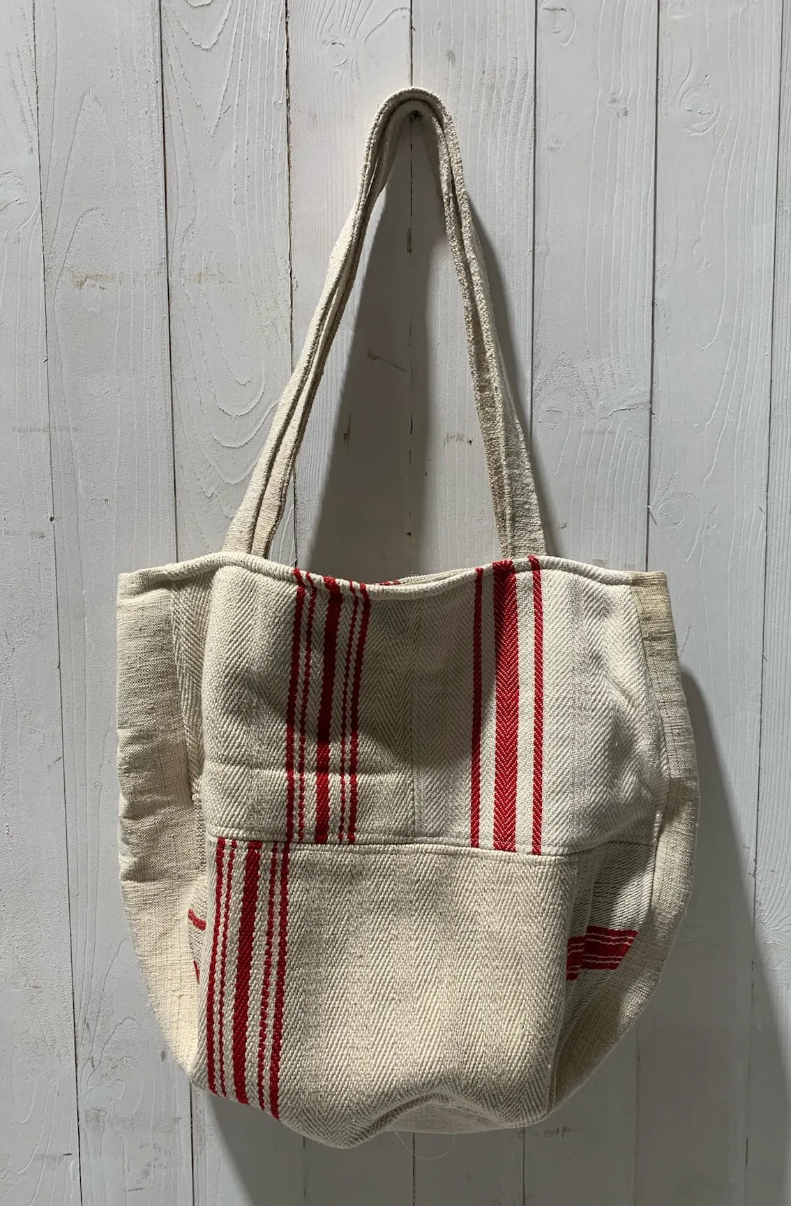 Linen Shoulder Bag  #4785