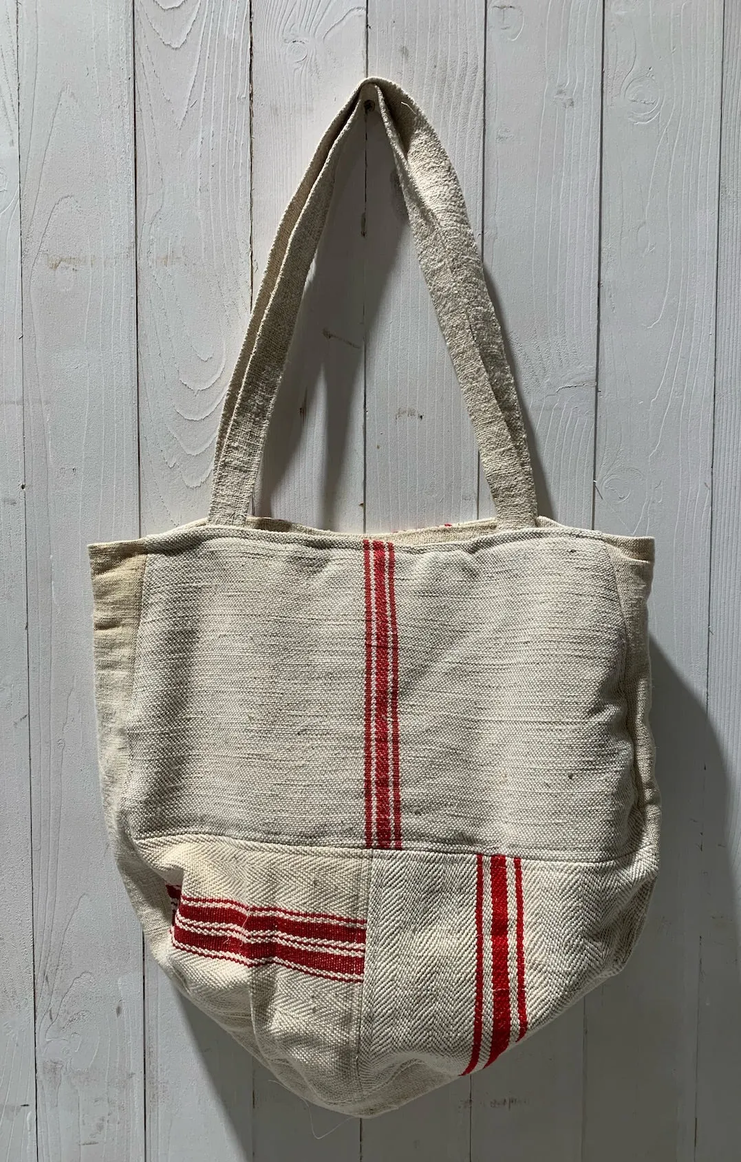 Linen Shoulder Bag  #4785