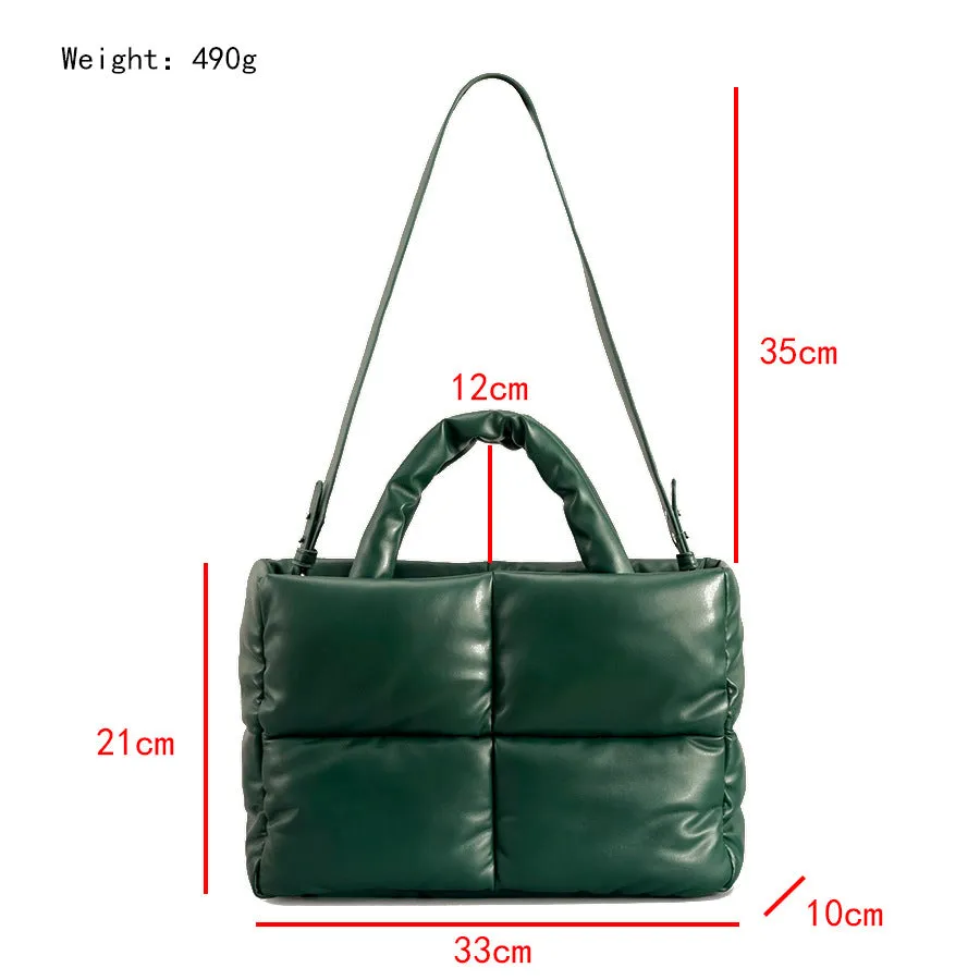 Luxury Nylon Large Tote Shoulder Handbag