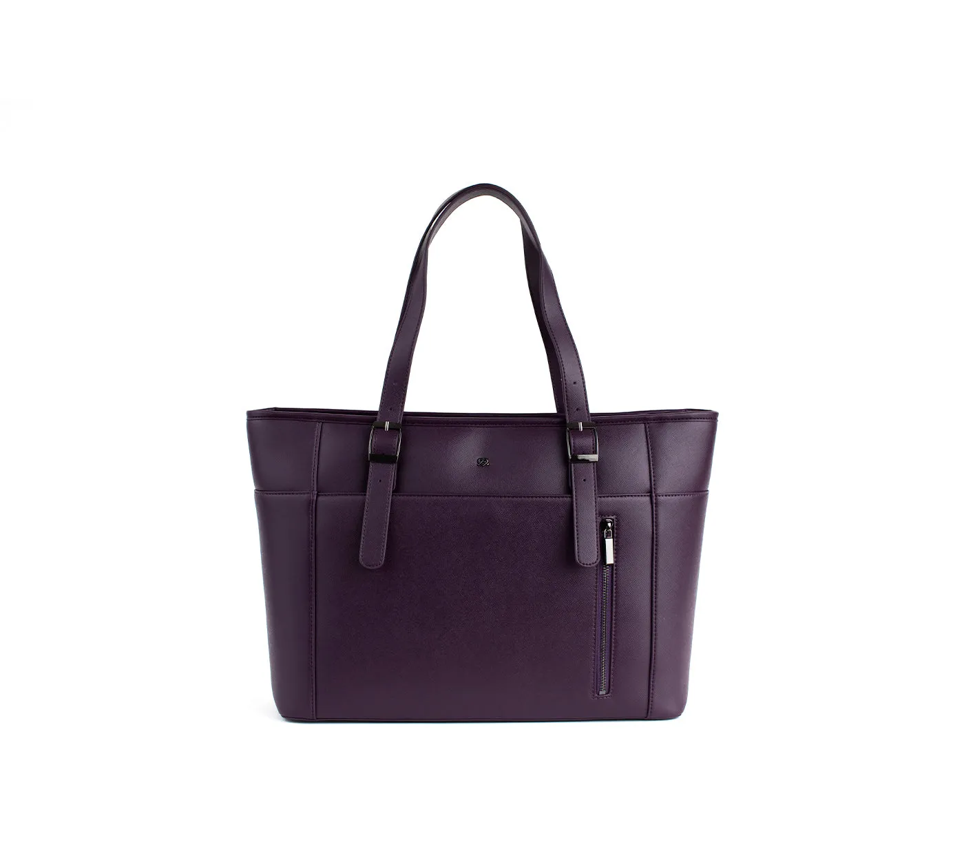 Miley - Purple Vegan Leather Laptop Bag