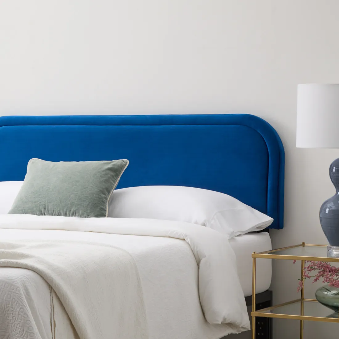 Miller Low Profile Performance Velvet Headboard