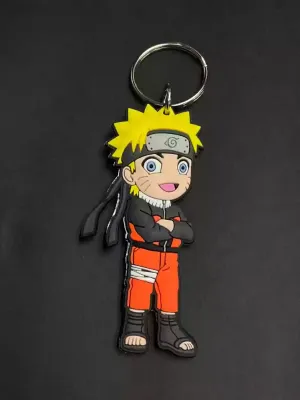 Naruto Model B | Silicone Double Sided | Keychains