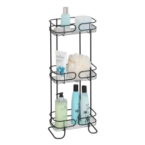 Neo 3Tier Bath Shelf Matte Black