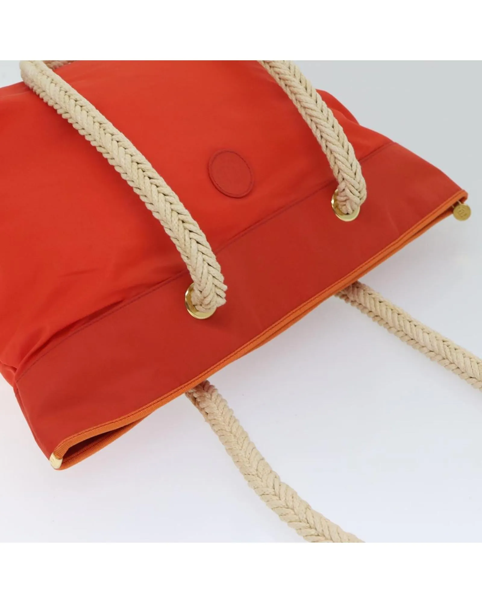 Nylon Shoulder Bag with Accessory - Italian Made