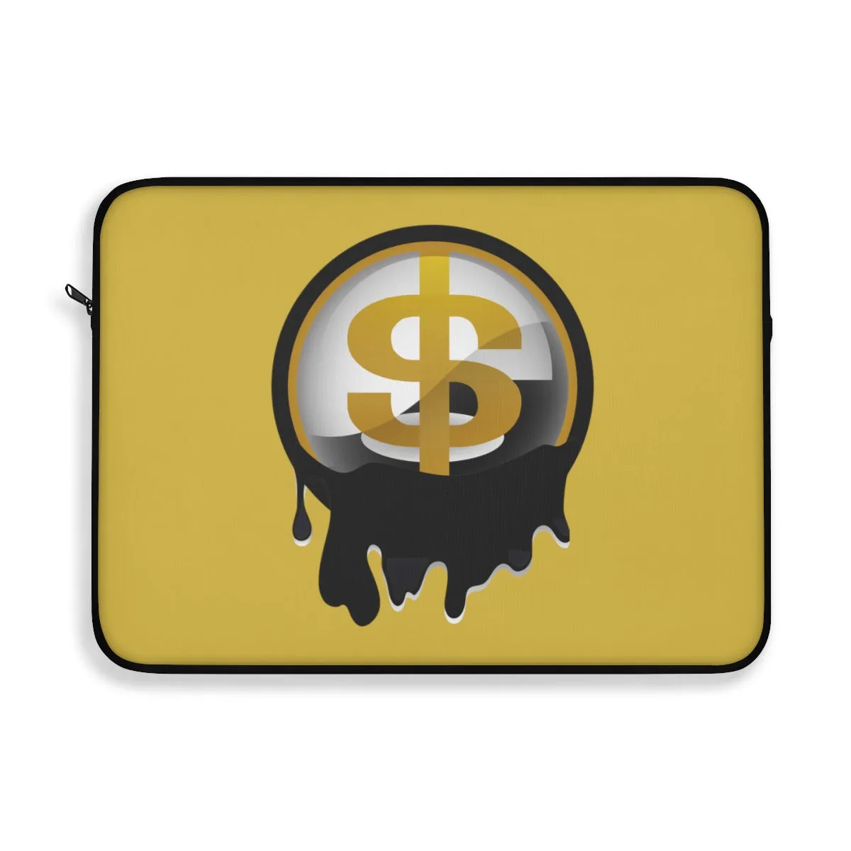 Oilfield Money Laptop Sleeve (Gold Color)