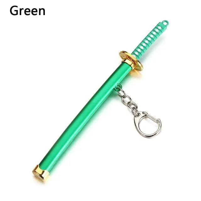 One Piece Zoro Sword Keychains